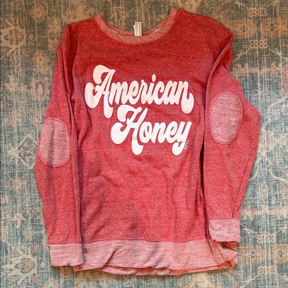 American Honey Red Sweatshirt